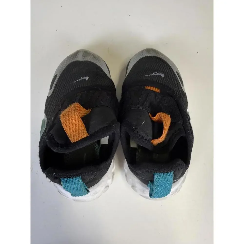 Nike React Presto Extreme Black-Laser Orange Youth Size 7C CD6884-004